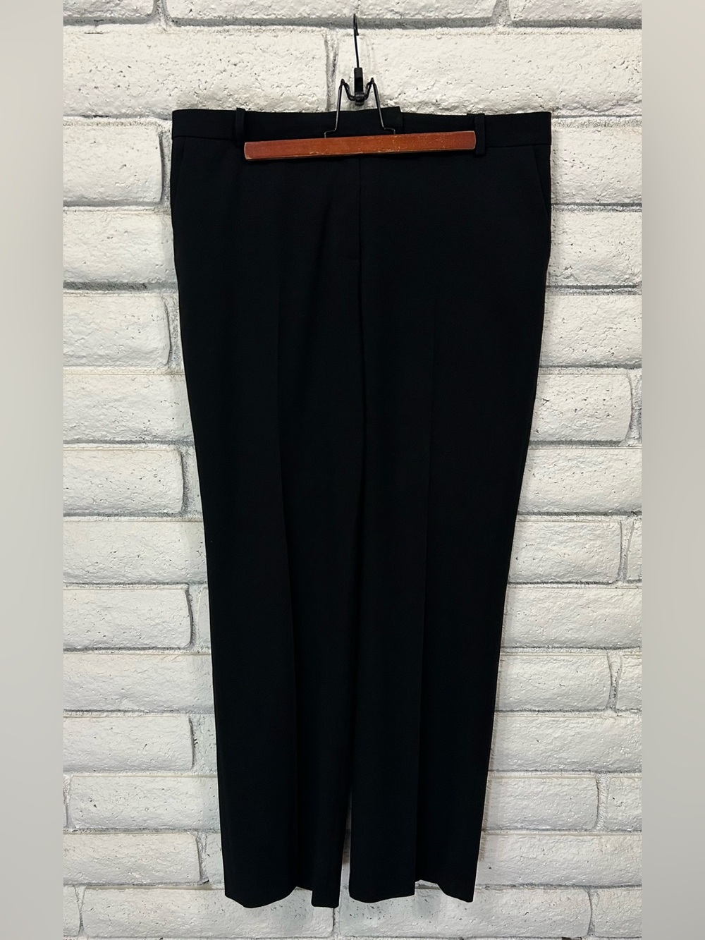 Calvin Klein Women's Black Dress Pants Straight Leg Career Size 12